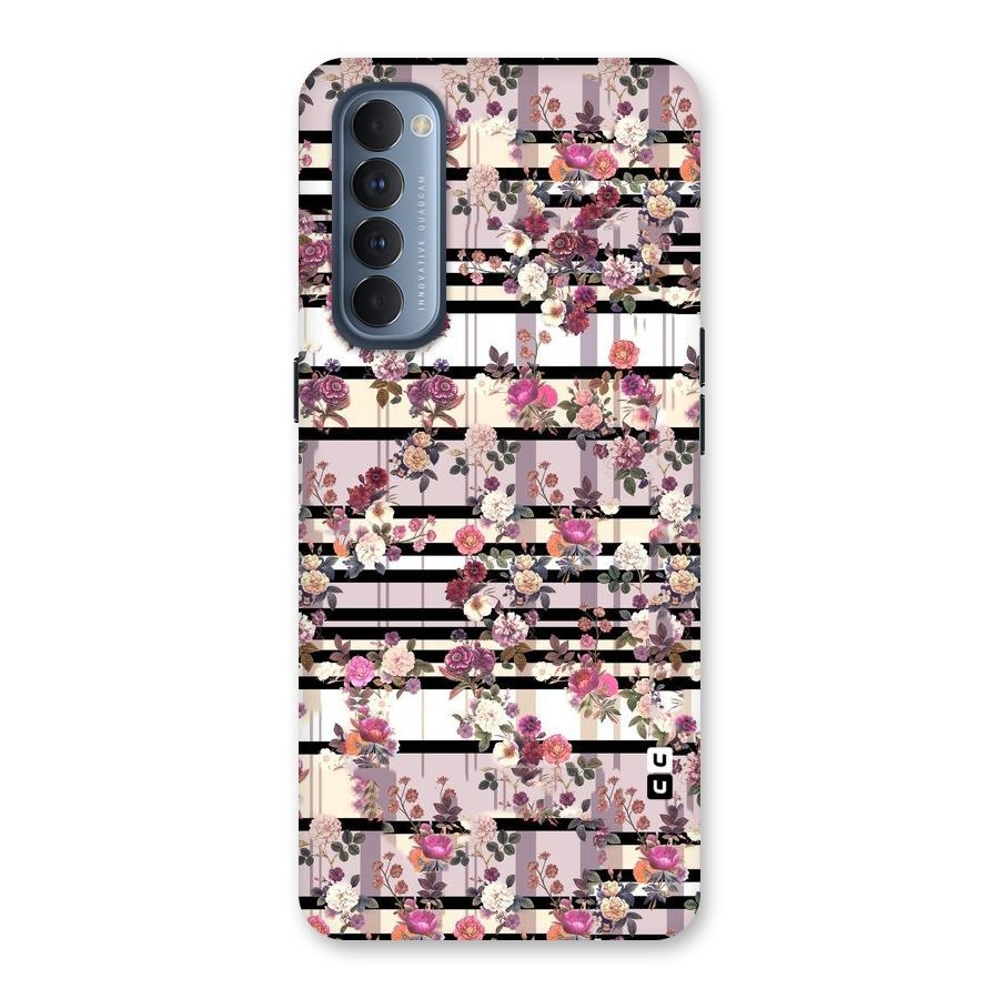 Beauty In Floral Back Case for Reno4 Pro