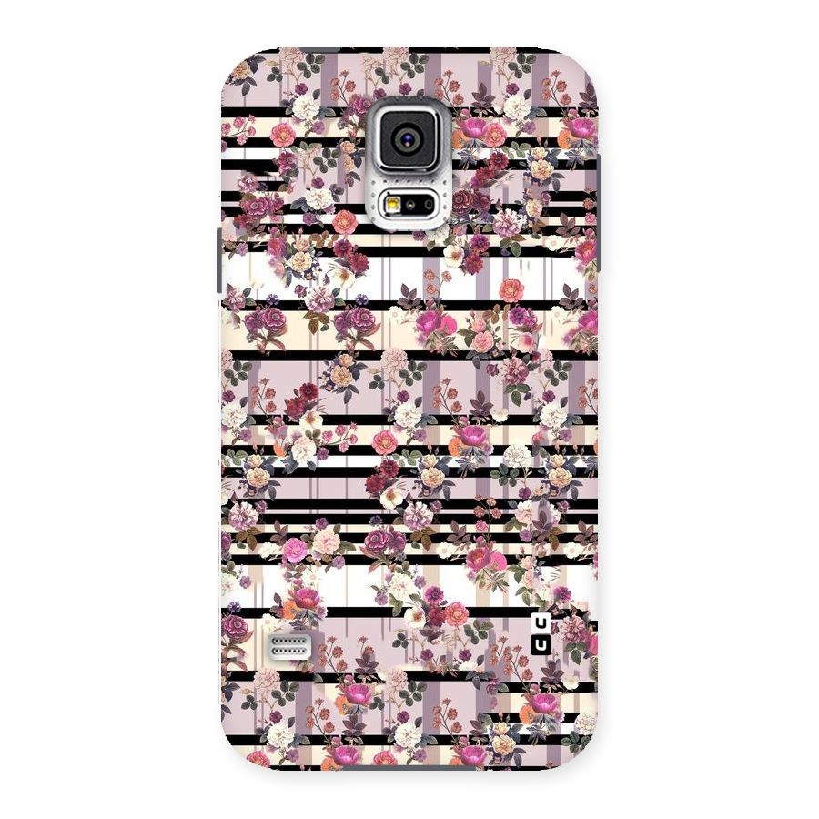 Beauty In Floral Back Case for Samsung Galaxy S5