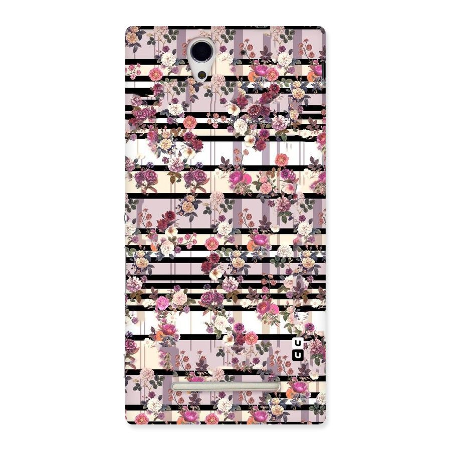 Beauty In Floral Back Case for Sony Xperia C3