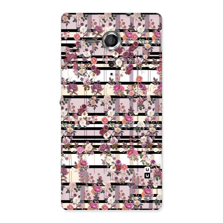 Beauty In Floral Back Case for Sony Xperia SP