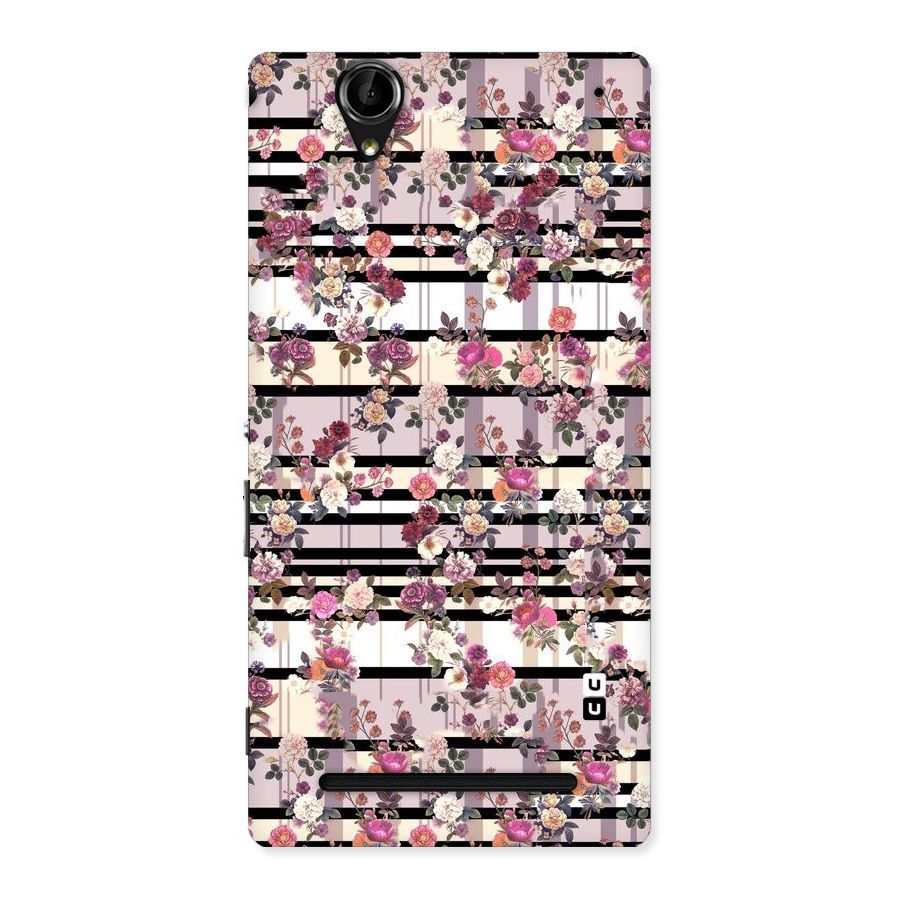 Beauty In Floral Back Case for Sony Xperia T2