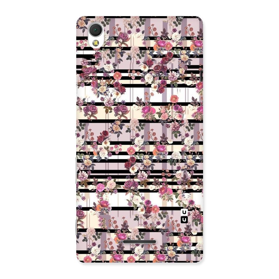 Beauty In Floral Back Case for Sony Xperia T3