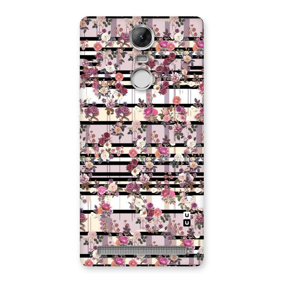 Beauty In Floral Back Case for Vibe K5 Note