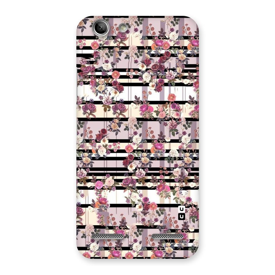 Beauty In Floral Back Case for Vibe K5 Plus