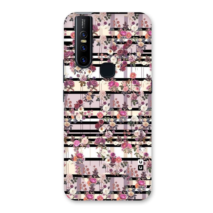 Beauty In Floral Back Case for Vivo V15