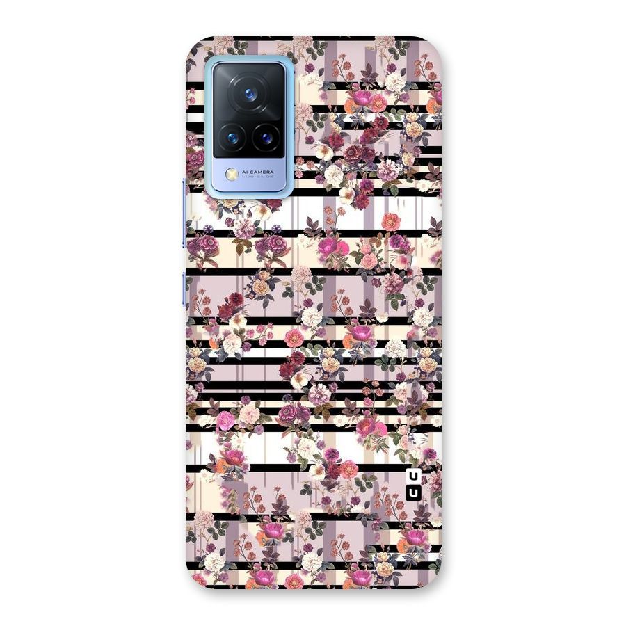 Beauty In Floral Back Case for Vivo V21 5G