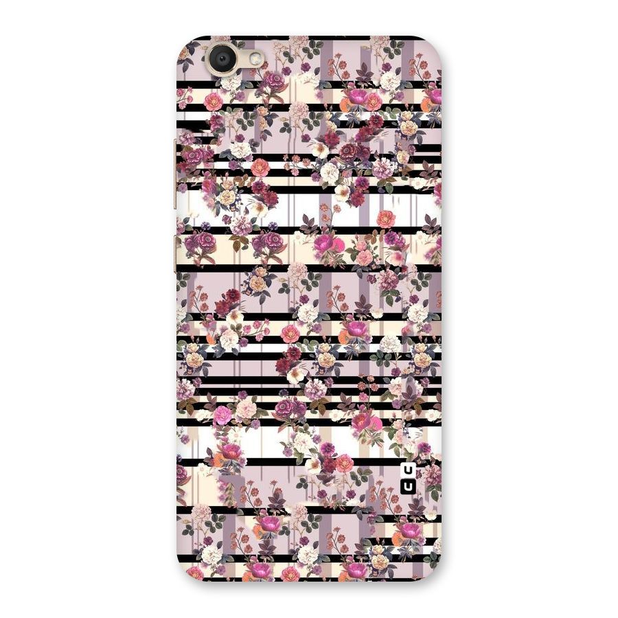 Beauty In Floral Back Case for Vivo V5