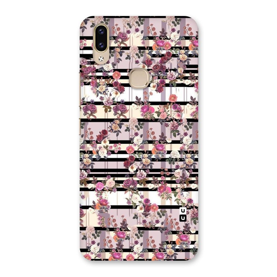 Beauty In Floral Back Case for Vivo V9 Youth