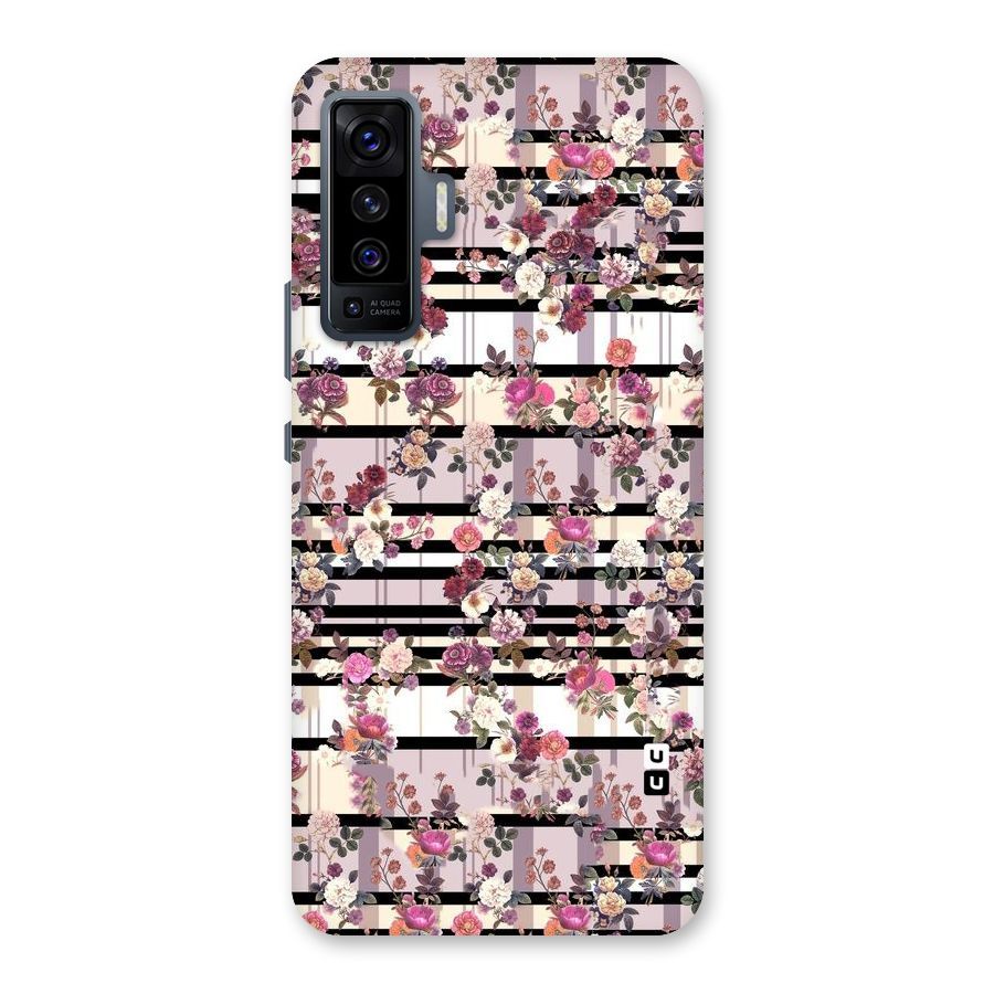 Beauty In Floral Back Case for Vivo X50