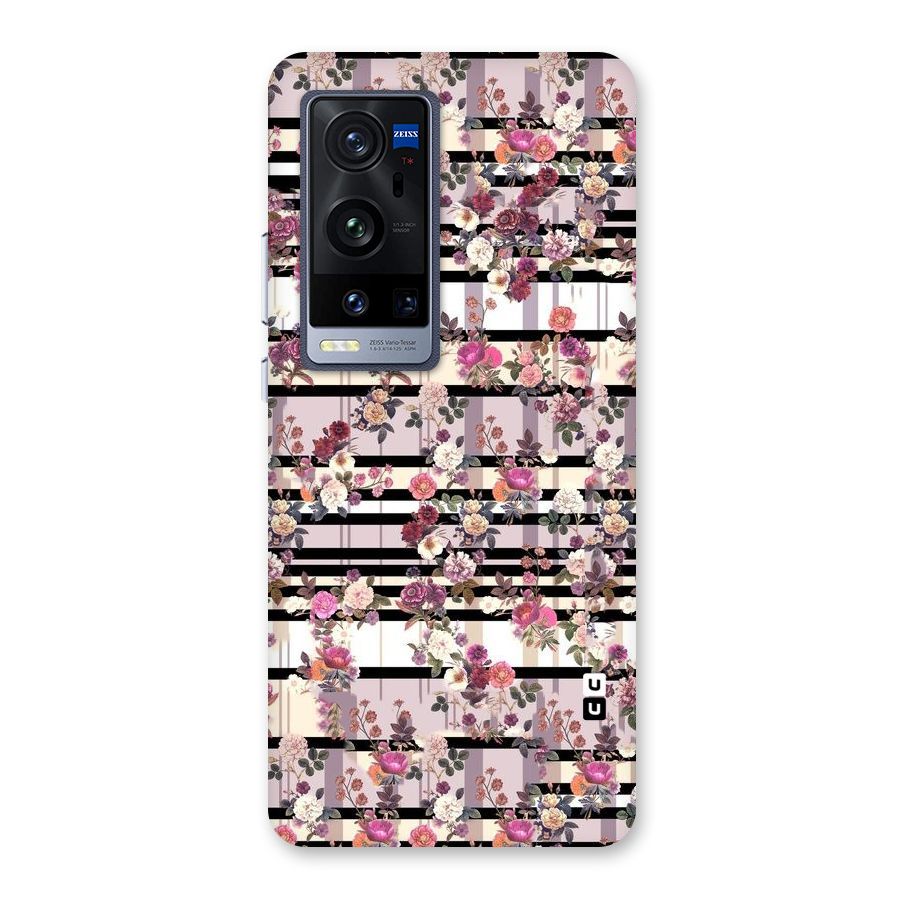 Beauty In Floral Back Case for Vivo X60 Pro Plus