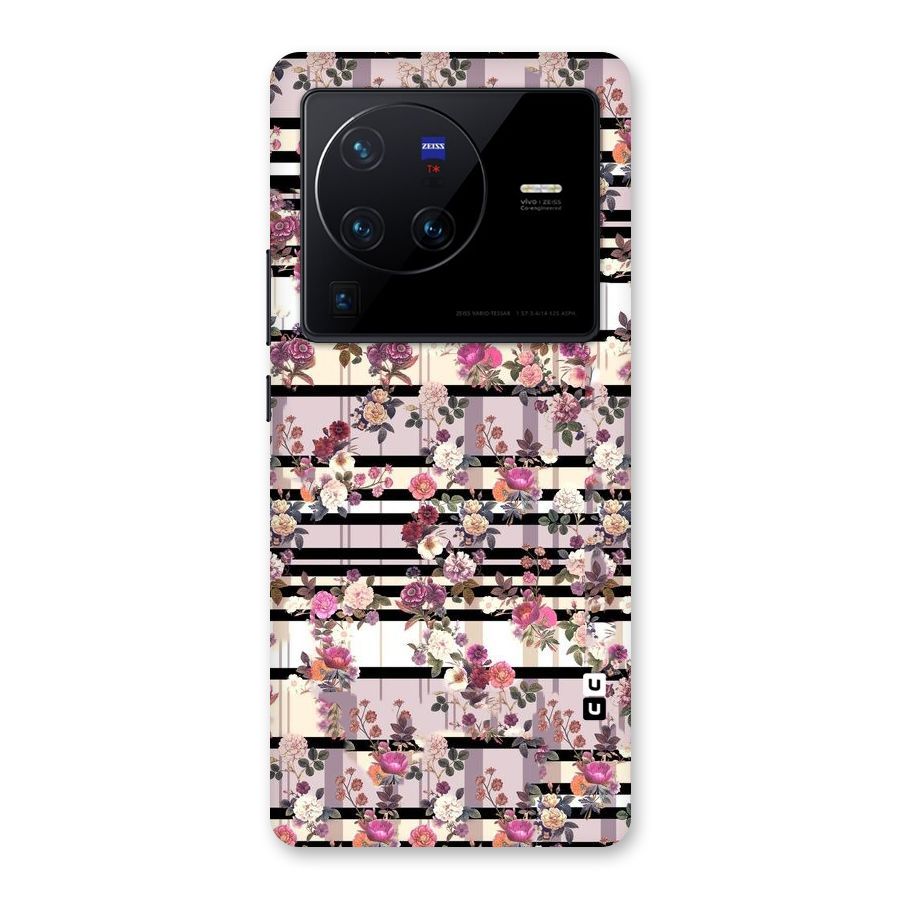 Beauty In Floral Back Case for Vivo X80 Pro