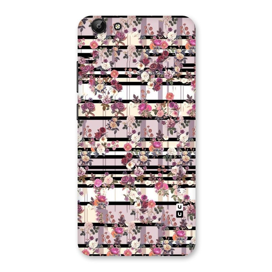 Beauty In Floral Back Case for Vivo Y69