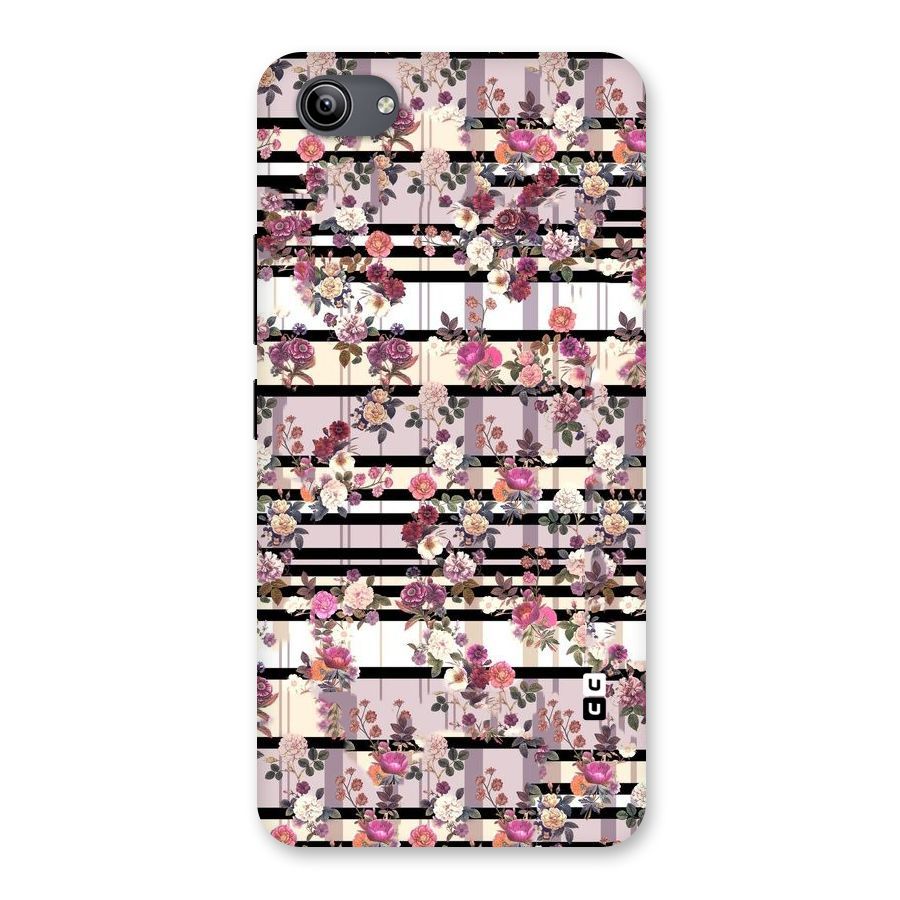 Beauty In Floral Back Case for Vivo Y81i