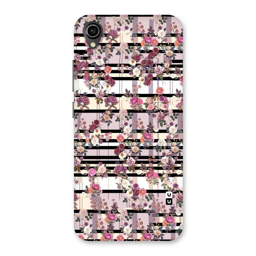 Beauty In Floral Back Case for Vivo Y90