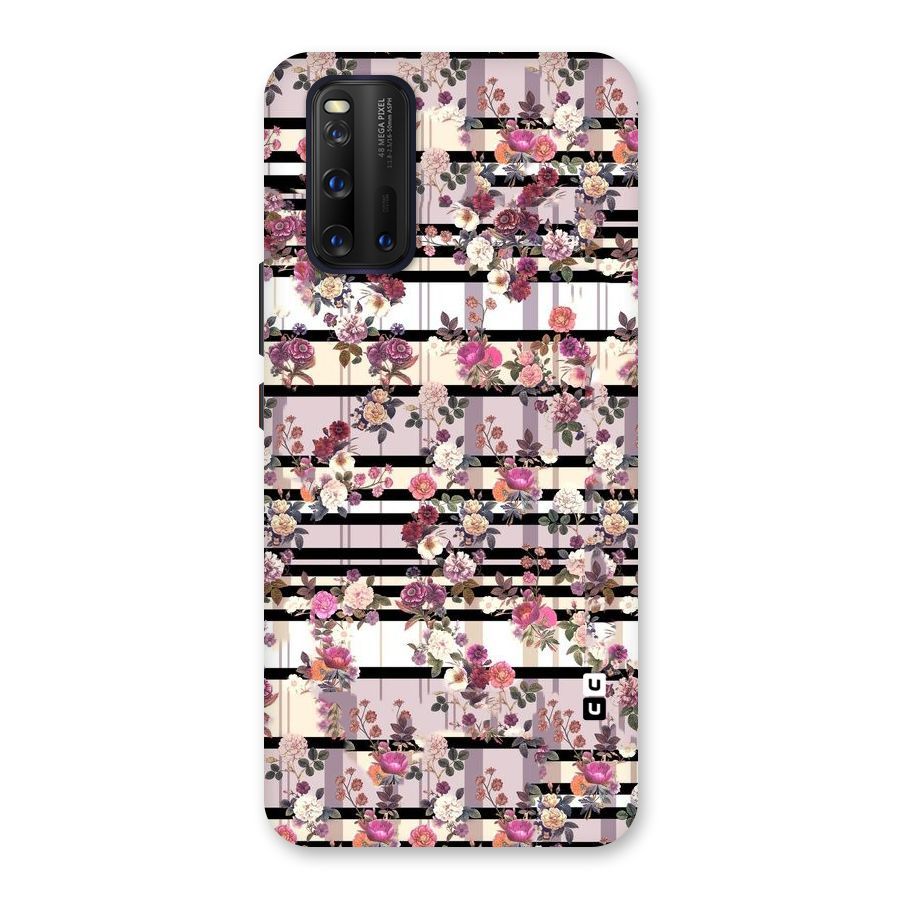 Beauty In Floral Back Case for Vivo iQOO 3