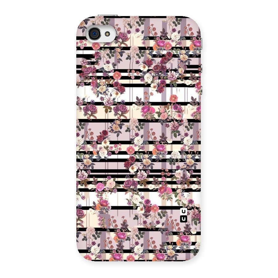 Beauty In Floral Back Case for iPhone 4 4s