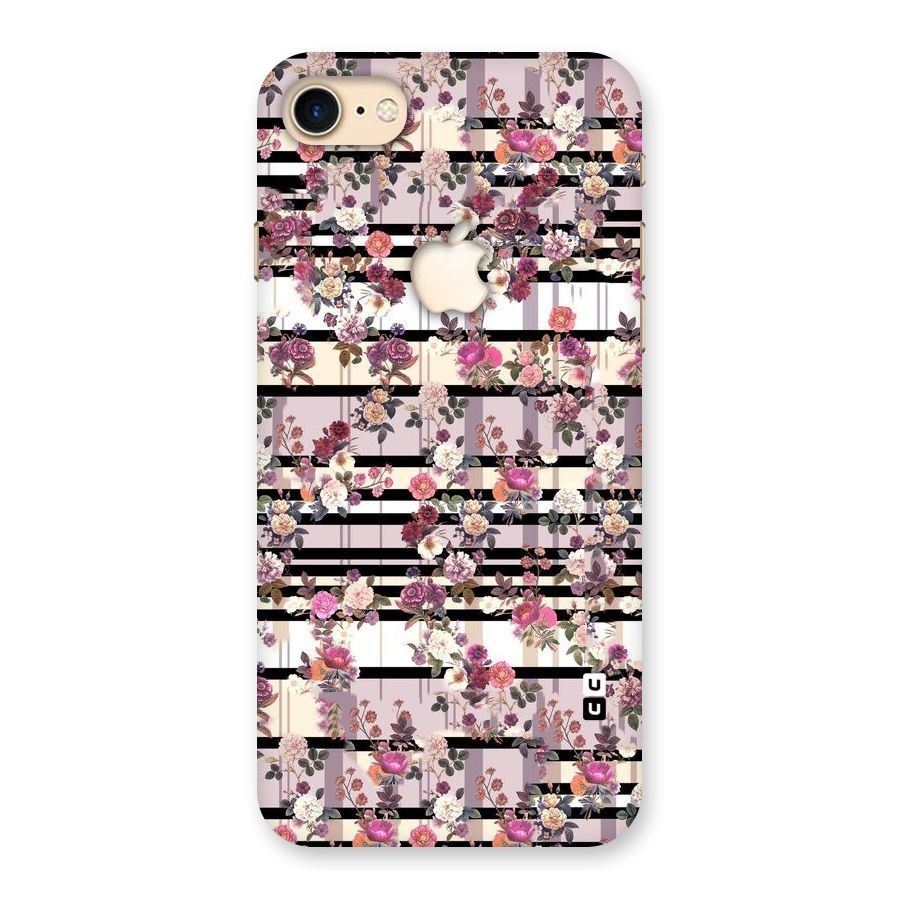 Beauty In Floral Back Case for iPhone 7 Apple Cut