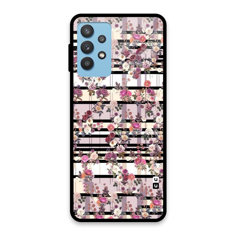 Beauty In Floral Glass Back Case for Galaxy M32 5G