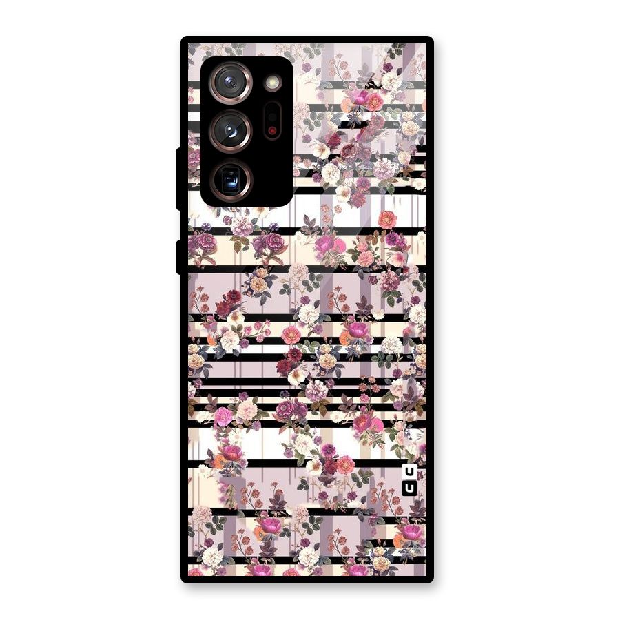 Beauty In Floral Glass Back Case for Galaxy Note 20 Ultra