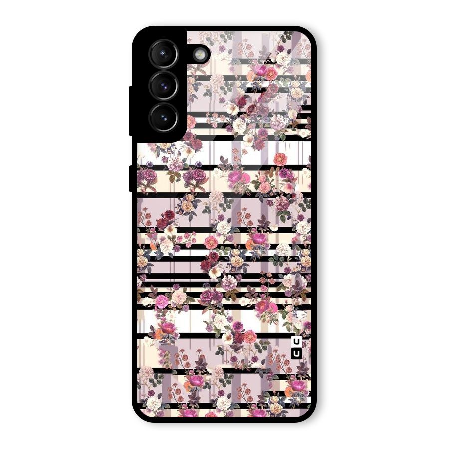 Beauty In Floral Glass Back Case for Galaxy S21 Plus