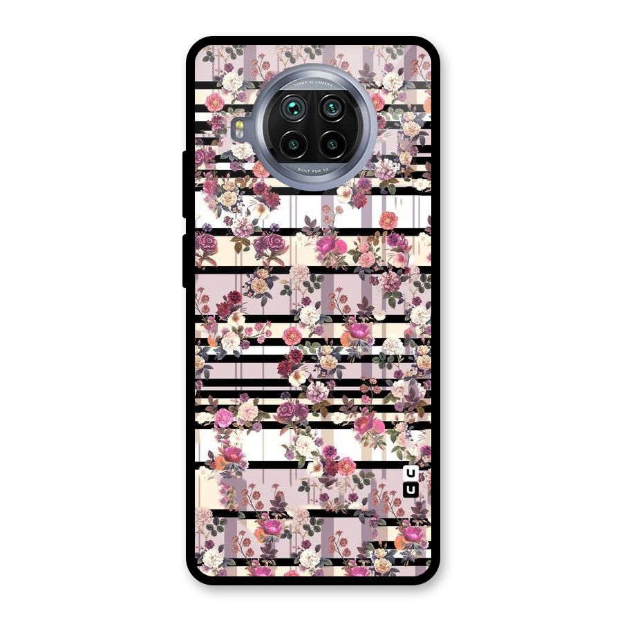 Beauty In Floral Glass Back Case for Mi 10i