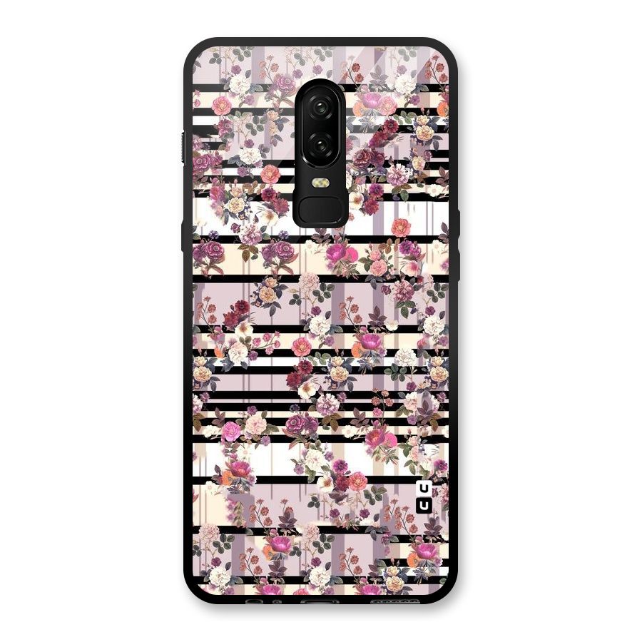 Beauty In Floral Glass Back Case for OnePlus 6