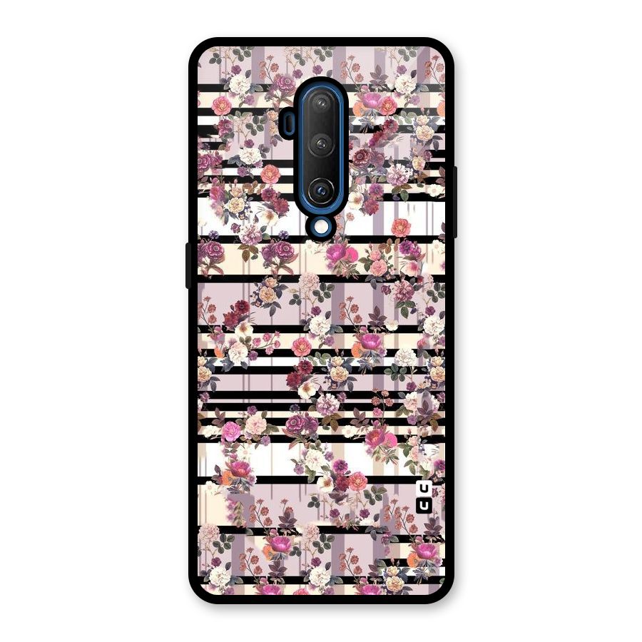 Beauty In Floral Glass Back Case for OnePlus 7T Pro