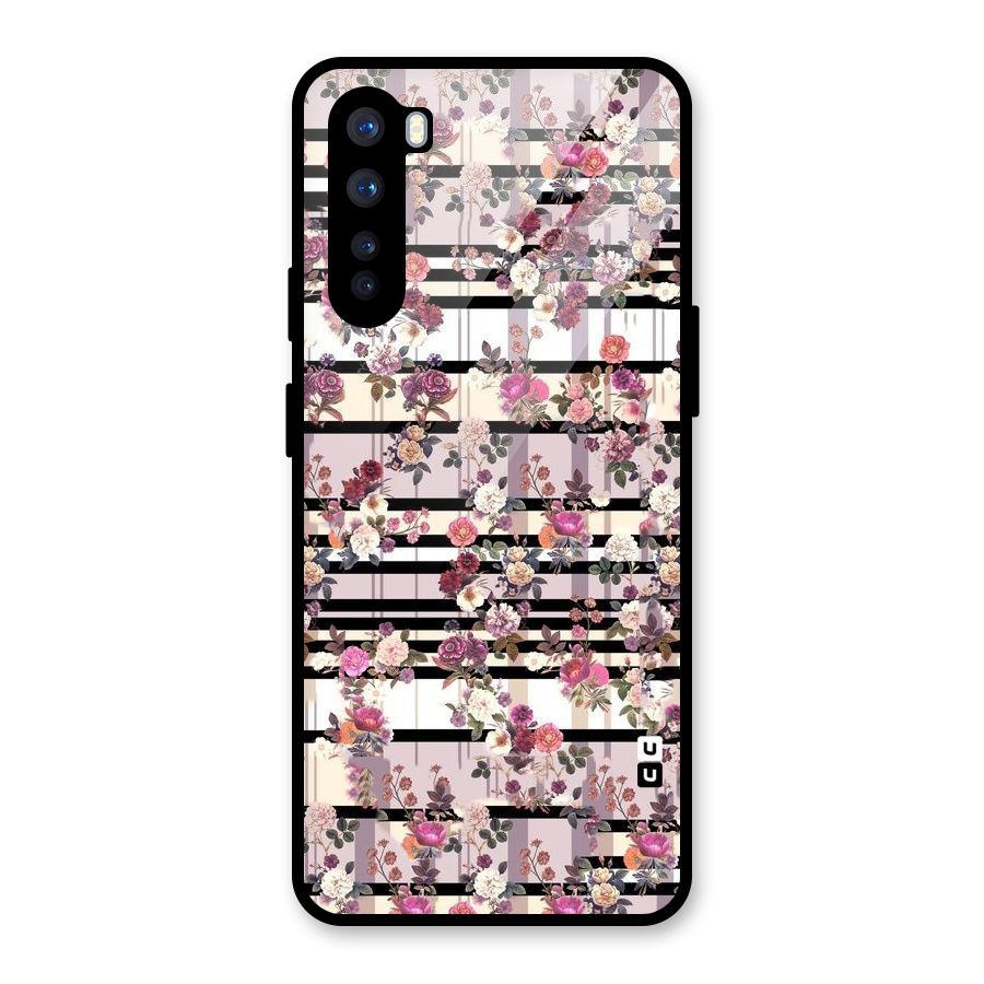 Beauty In Floral Glass Back Case for OnePlus Nord
