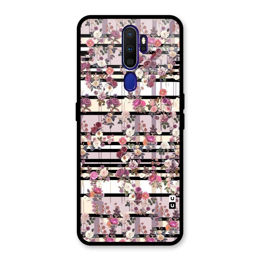 Beauty In Floral Glass Back Case for Oppo A9 (2020)