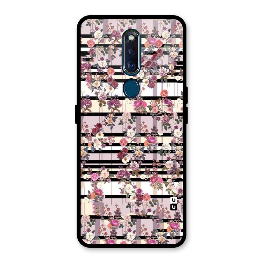 Beauty In Floral Glass Back Case for Oppo F11 Pro