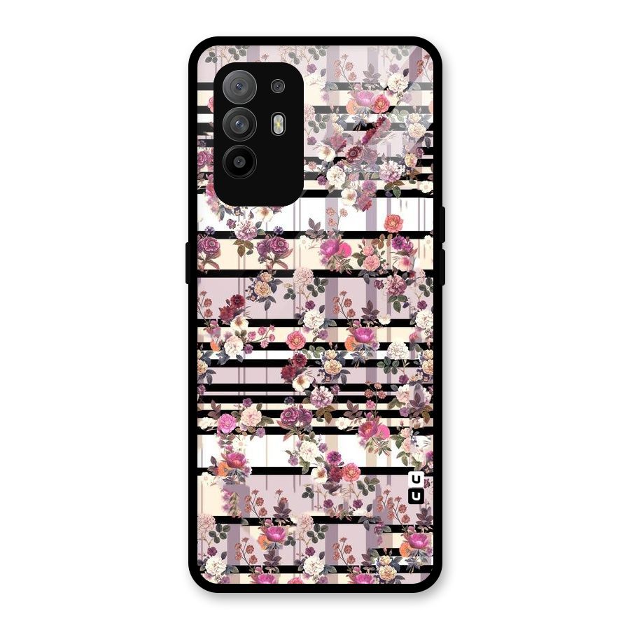 Beauty In Floral Glass Back Case for Oppo F19 Pro Plus 5G
