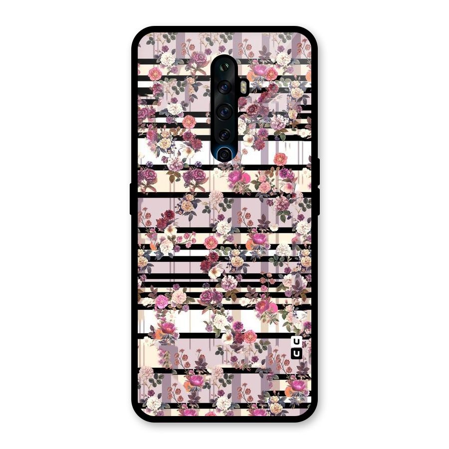Beauty In Floral Glass Back Case for Oppo Reno2 Z