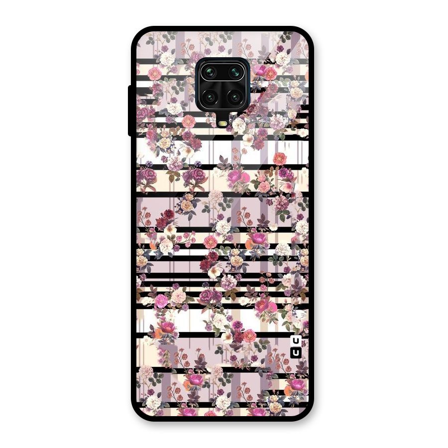 Beauty In Floral Glass Back Case for Poco M2 Pro