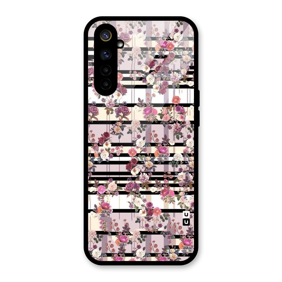 Beauty In Floral Glass Back Case for Realme 6