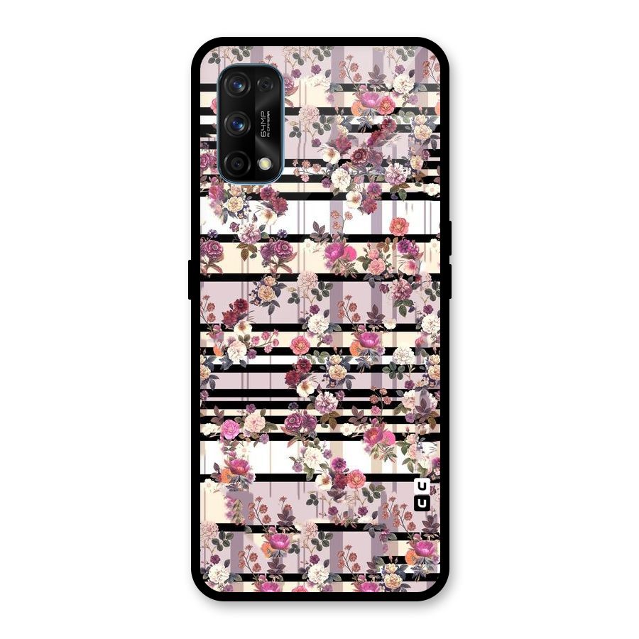 Beauty In Floral Glass Back Case for Realme 7 Pro