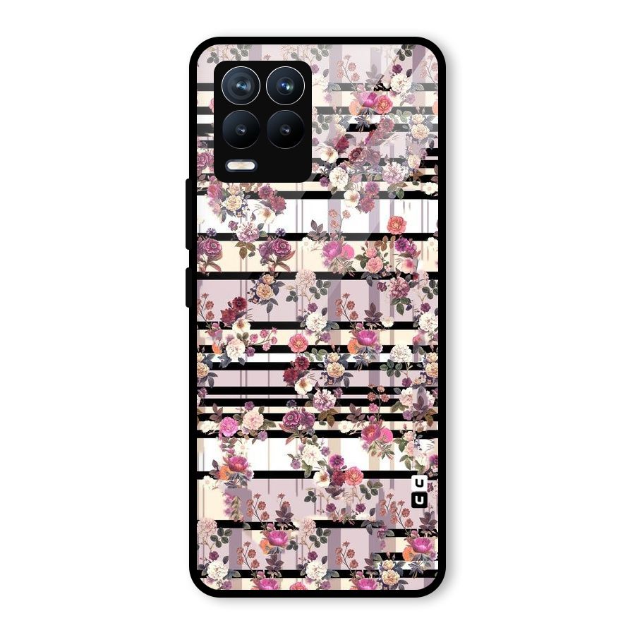 Beauty In Floral Glass Back Case for Realme 8 Pro