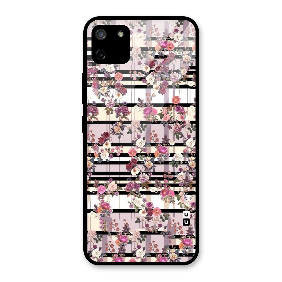Beauty In Floral Glass Back Case for Realme C11