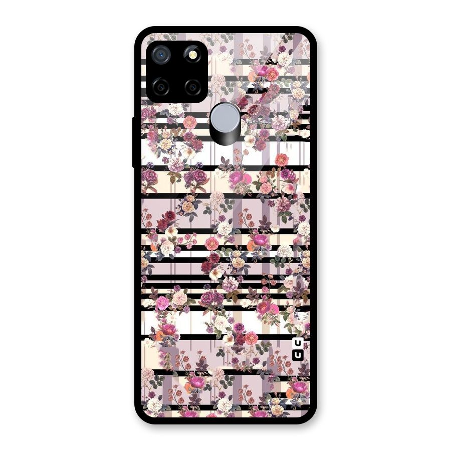 Beauty In Floral Glass Back Case for Realme C12