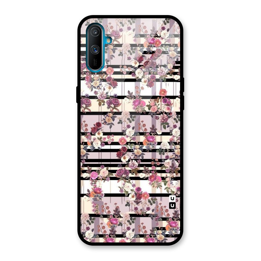 Beauty In Floral Glass Back Case for Realme C3