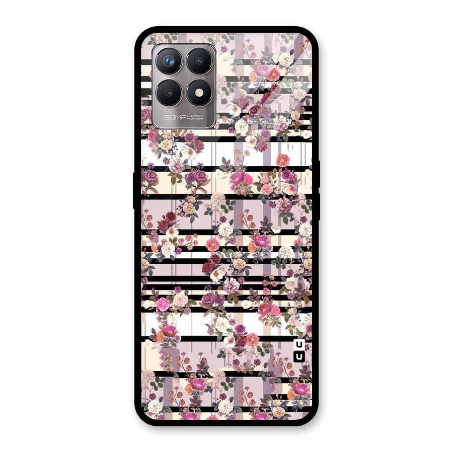 Beauty In Floral Glass Back Case for Realme Narzo 50