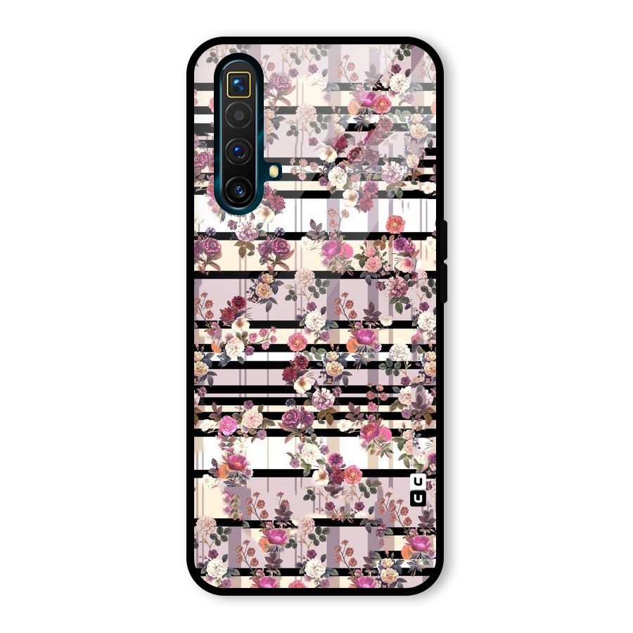 Beauty In Floral Glass Back Case for Realme X3