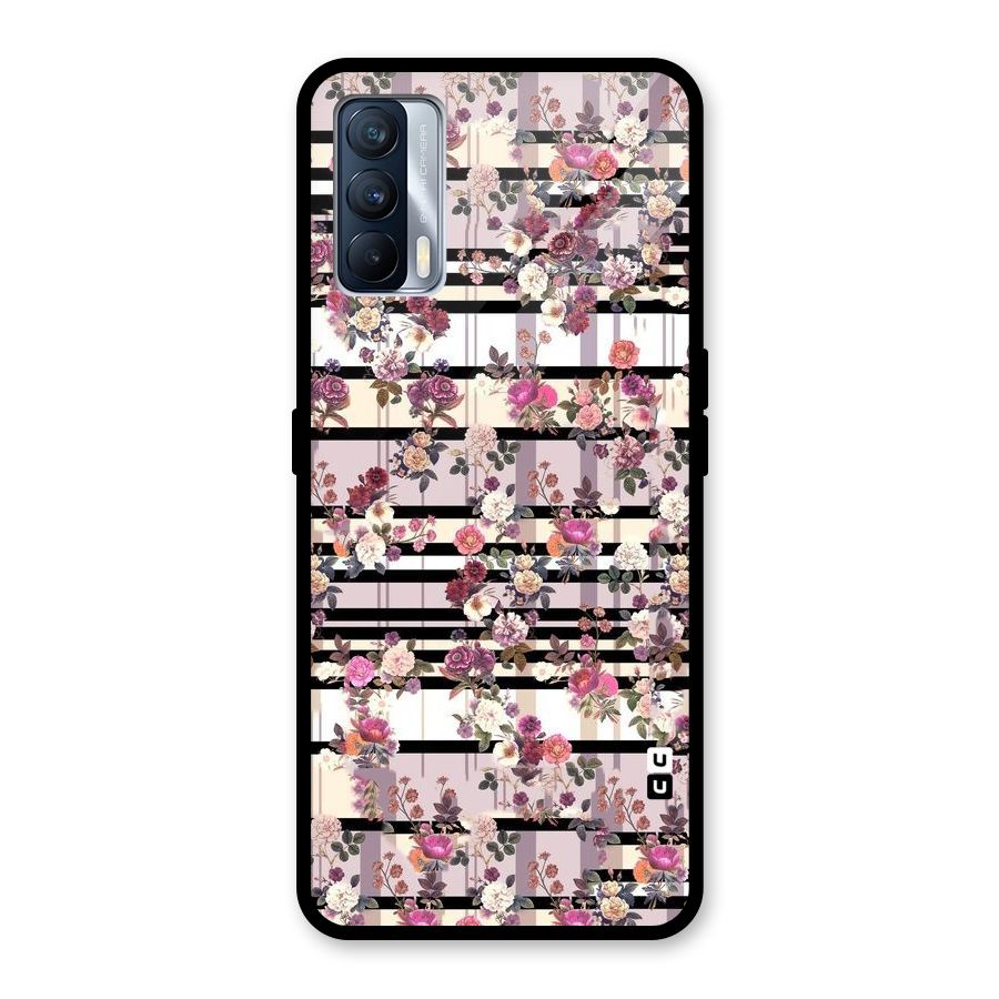 Beauty In Floral Glass Back Case for Realme X7