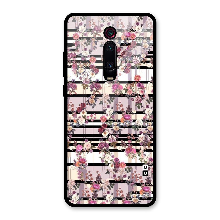 Beauty In Floral Glass Back Case for Redmi K20 Pro