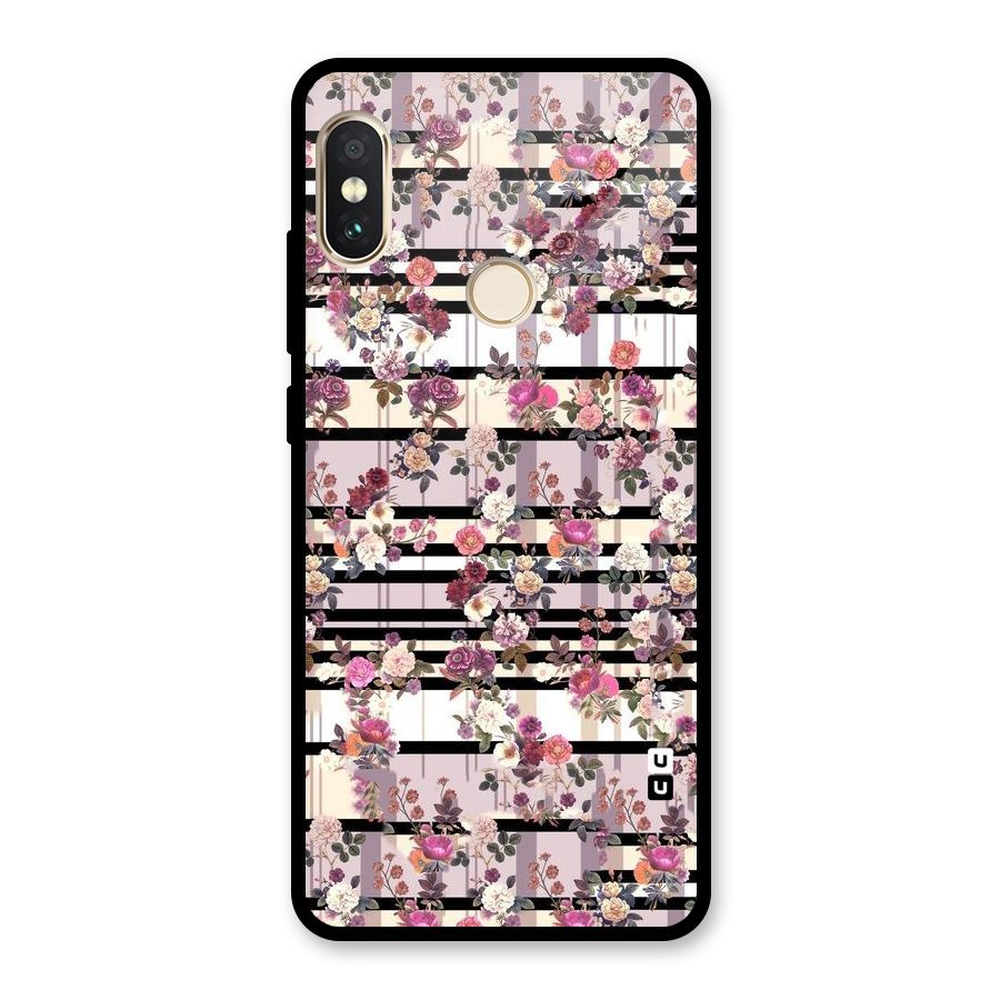 Beauty In Floral Glass Back Case for Redmi Note 5 Pro