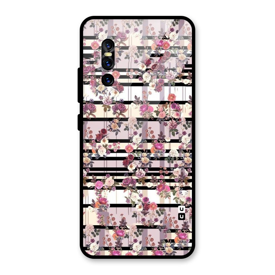 Beauty In Floral Glass Back Case for Vivo V15 Pro