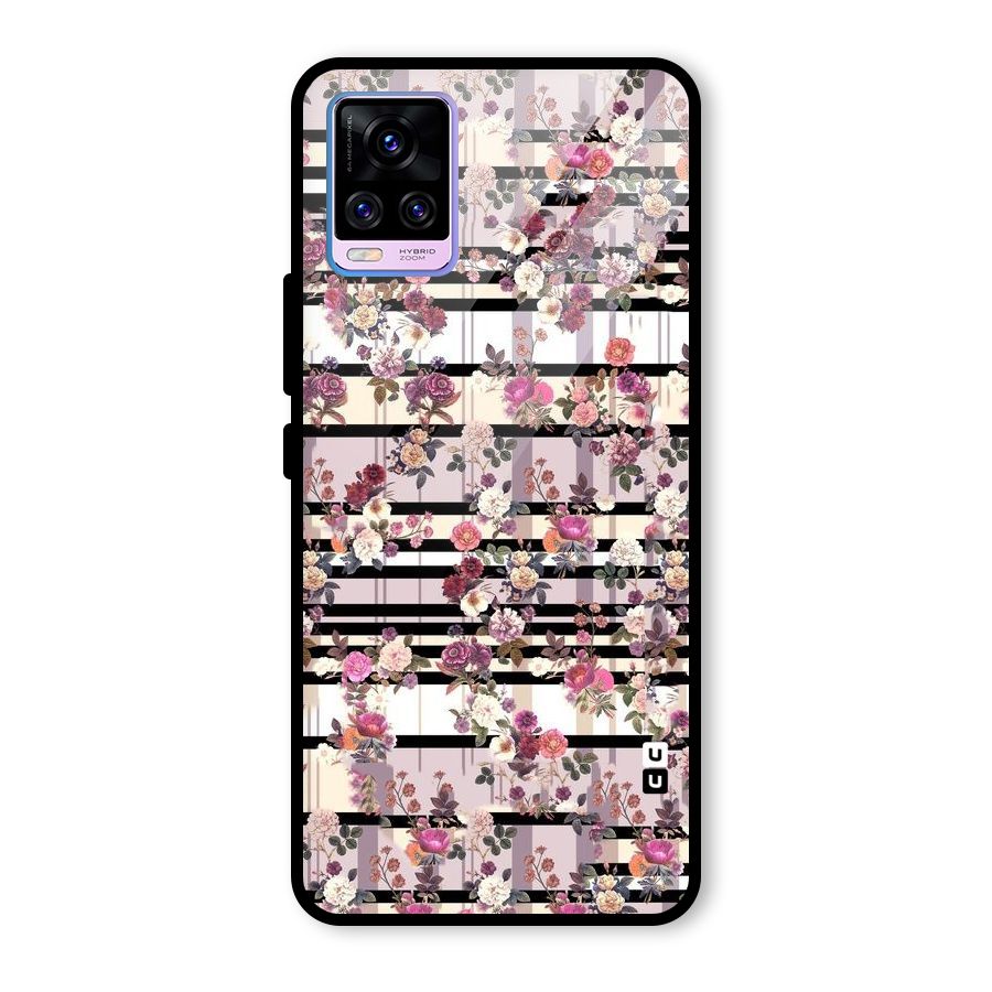 Beauty In Floral Glass Back Case for Vivo V20 Pro