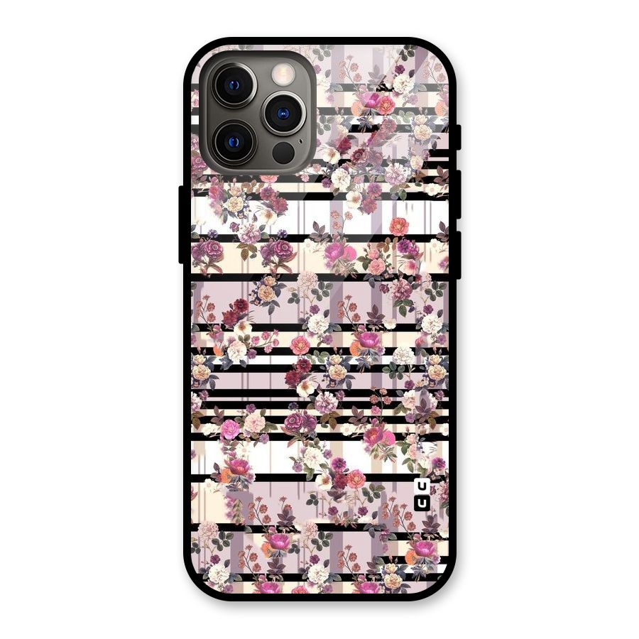 Beauty In Floral Glass Back Case for iPhone 12 Pro