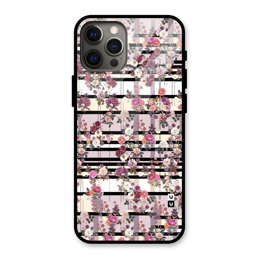 Beauty In Floral Glass Back Case for iPhone 12 Pro Max
