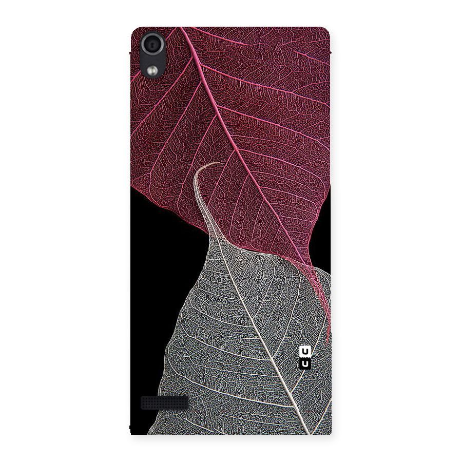 Beauty Leaf Back Case for Ascend P6