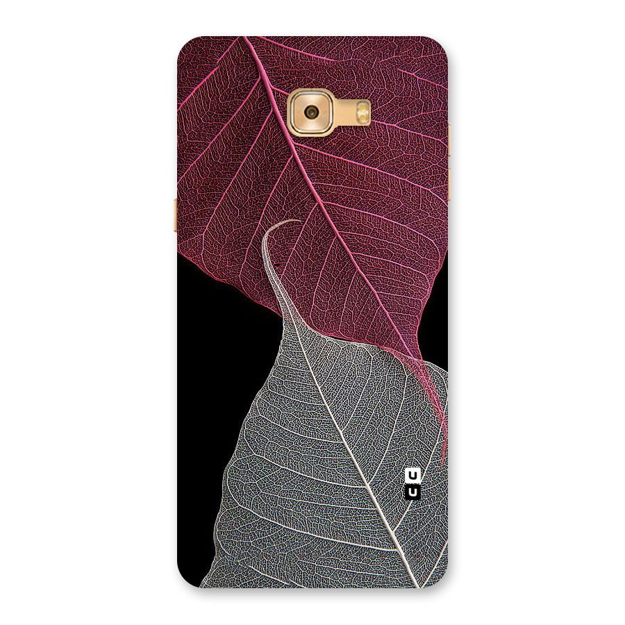 Beauty Leaf Back Case for Galaxy C9 Pro